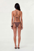 RITA BIKINI TOP - ESPRESSO IVORY POLKA DOT