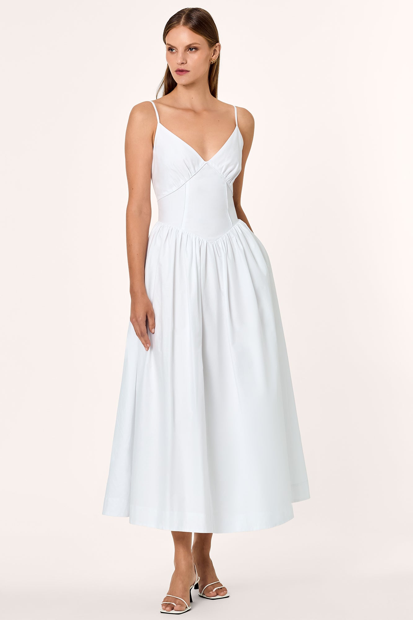 Becker Midi Dress - White