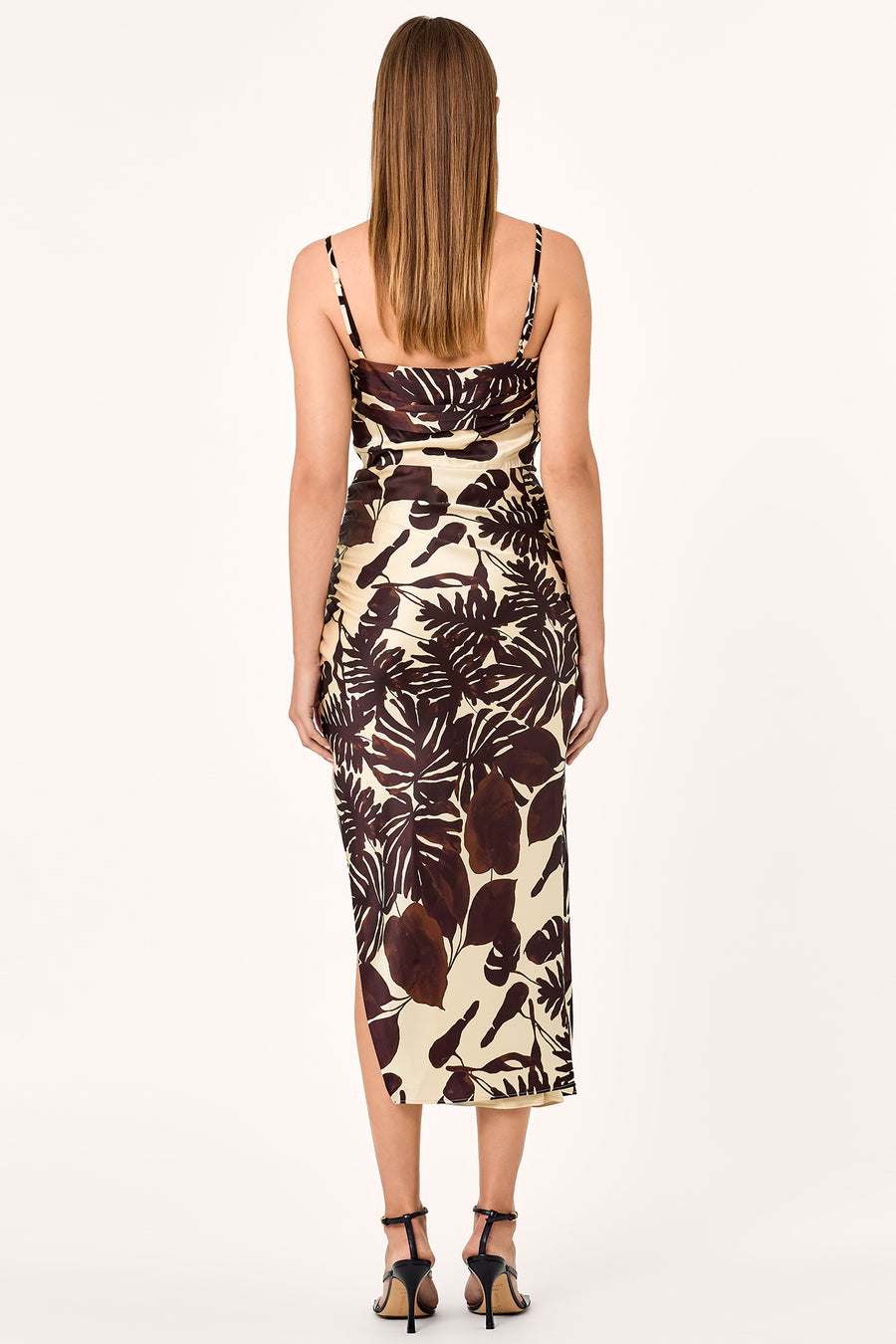 Skyler Dress - Dark Chocolate Segovia Print