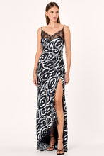 Sage Dress - Black Inez Print