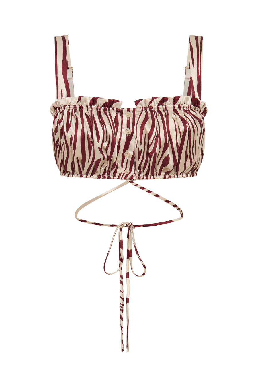 Tracy Top - Brick Toledo Print