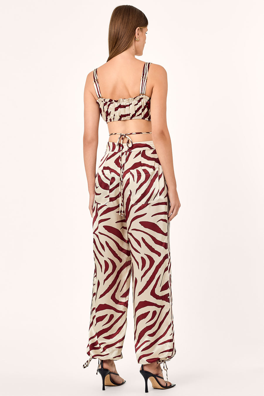 Tracy Top - Brick Toledo Print