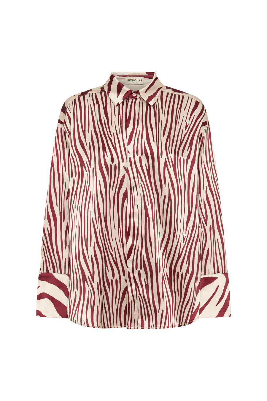 Taja Shirt - Brick Toledo Print