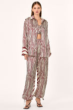 Taja Shirt - Brick Toledo Print