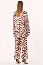 Taja Shirt - Brick Toledo Print