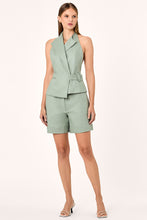 ISABEAU HALTER VEST - Pistachio
