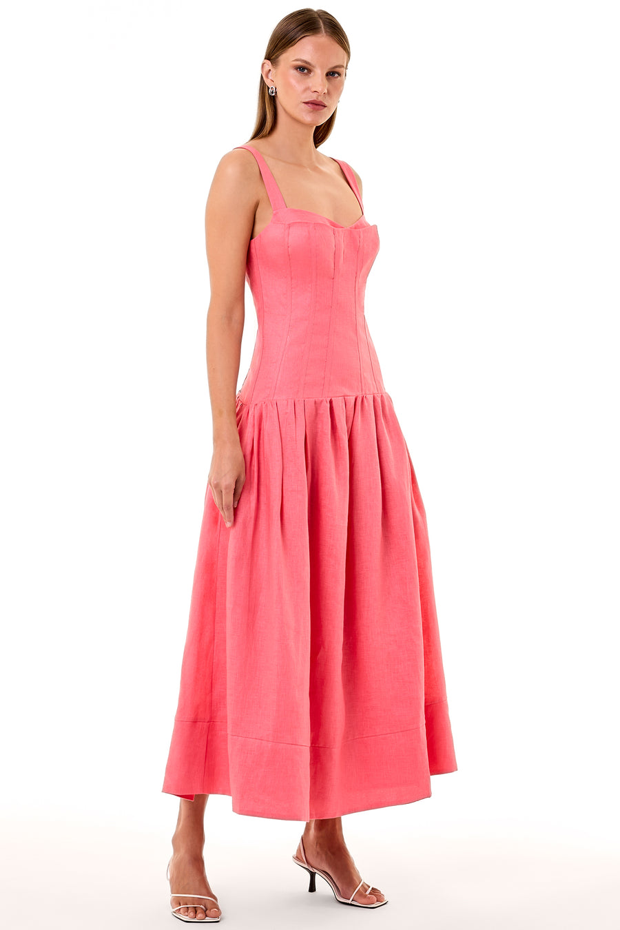 MAKENNA DRESS - PAPAYA