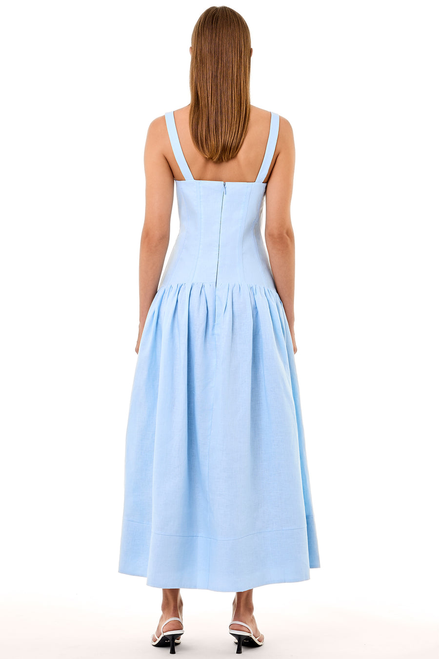 MELIA DRESS - LUNA SKY WILDFLOWER – NICHOLAS