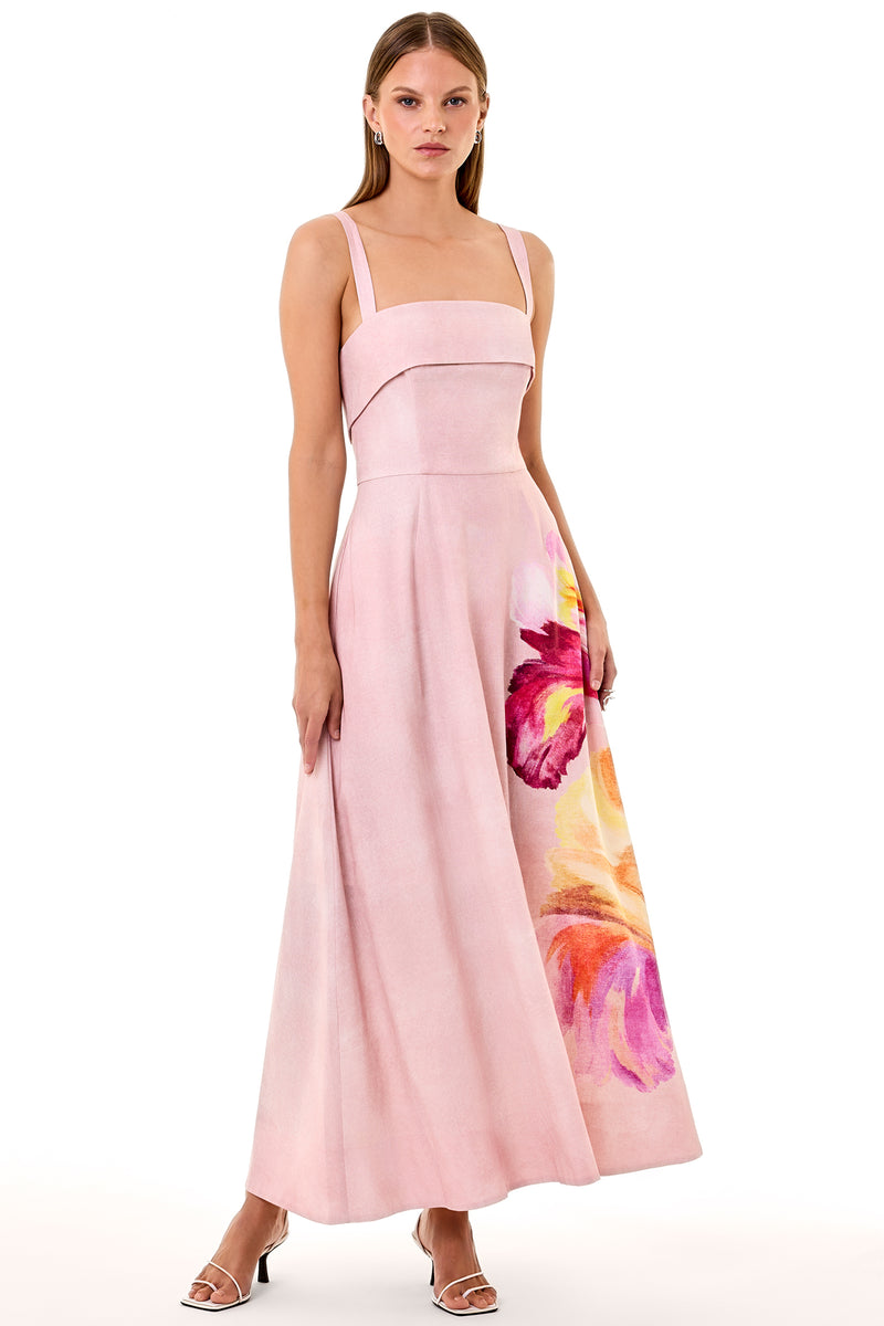 CARMELLIA DRESS - LENIA ROSE FLORAL