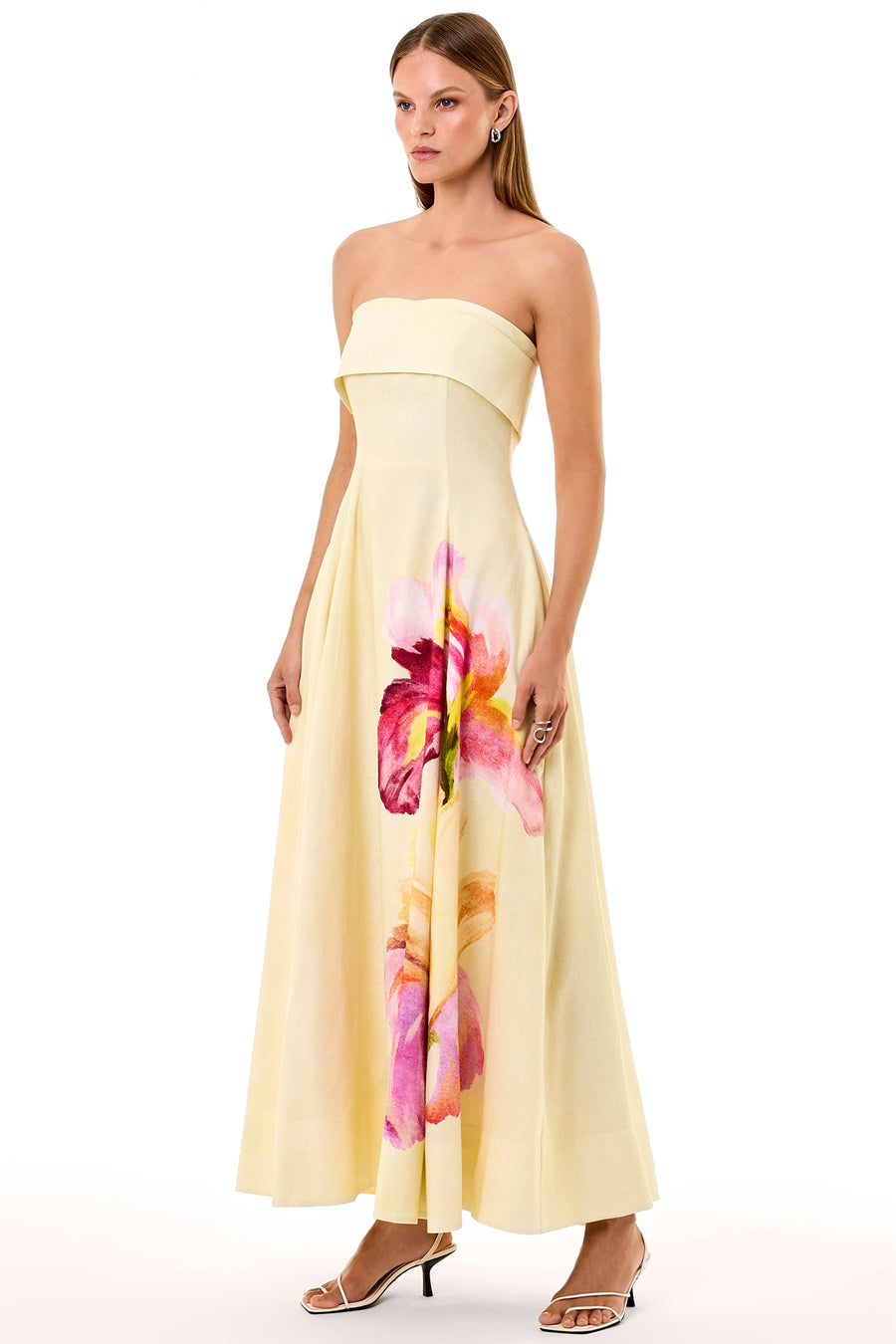 MELODY DRESS - LENIA BUTTER FLORAL