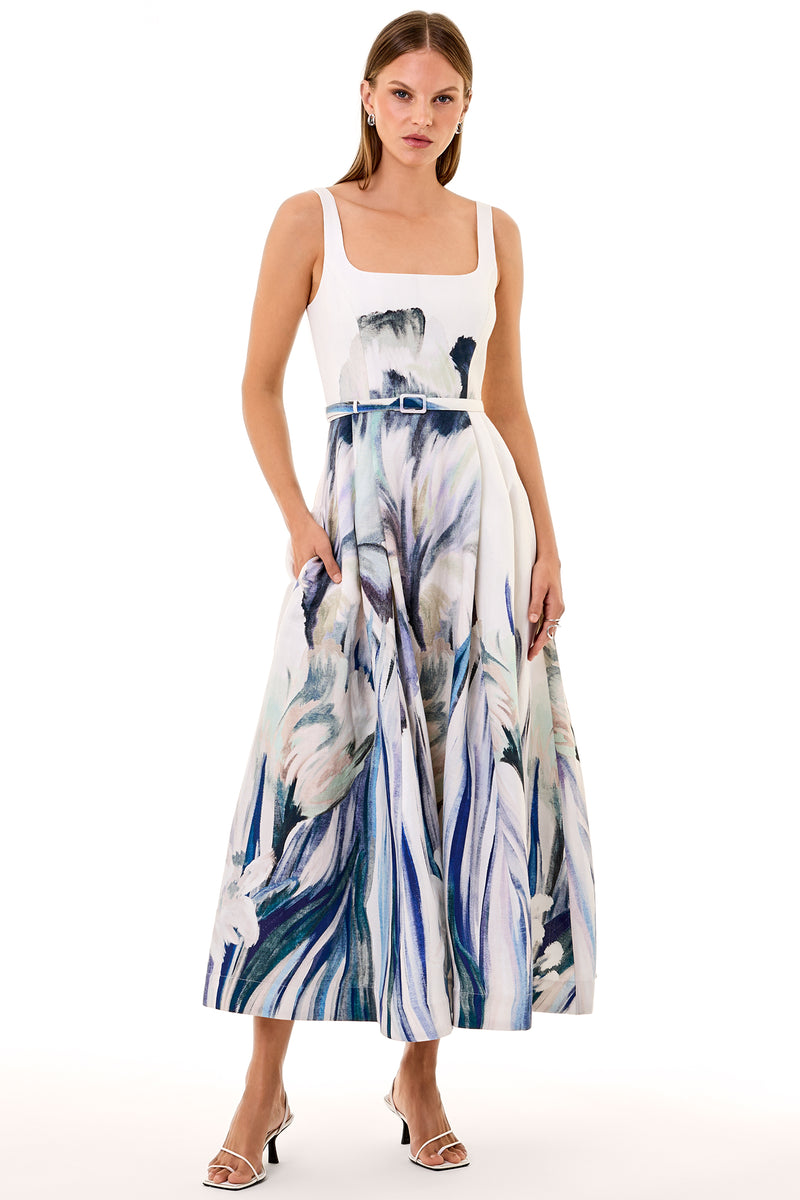 SORELLE DRESS- ISLA SKY FLORAL