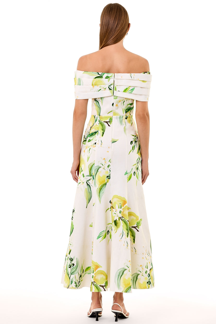 ARIANA DRESS - ANISA IVORY LEMON