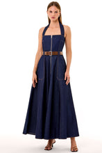 ANASTASIA DENIM DRESS - INDIGO