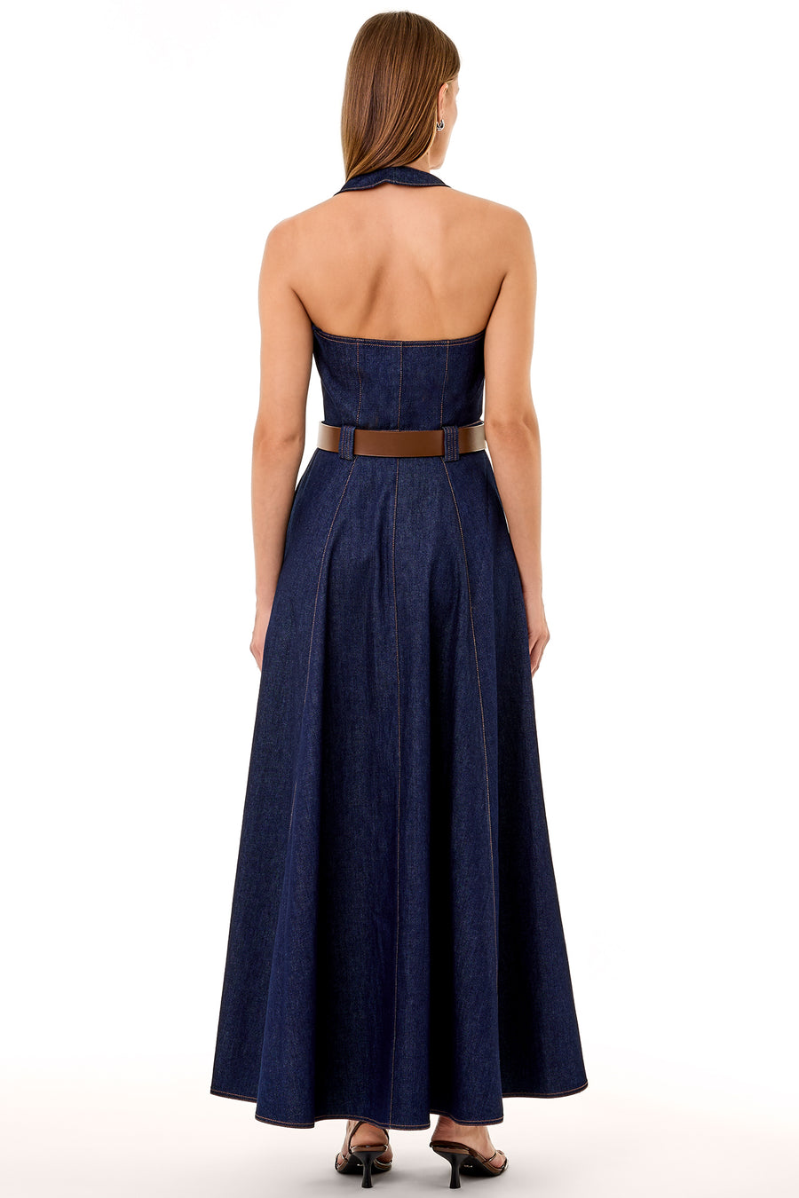 ANASTASIA DENIM DRESS - INDIGO