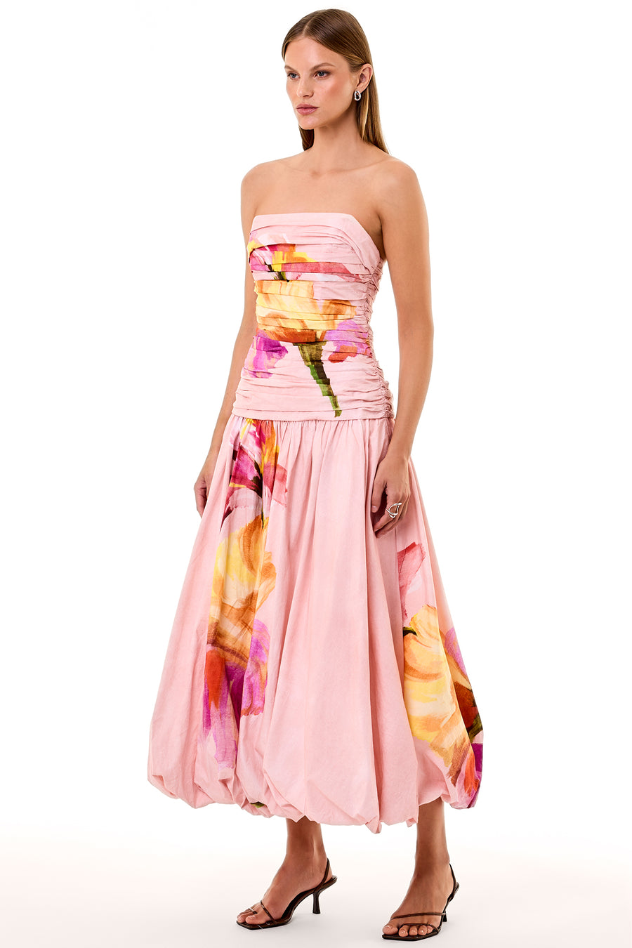 DESPINA DRESS - LENIA ROSE FLORAL