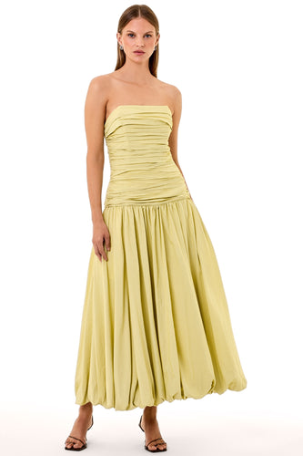 DESPINA DRESS - PISTACHIO