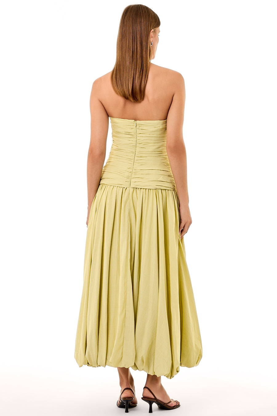 DESPINA DRESS - PISTACHIO