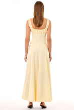 DINA DRESS - CUSTARD