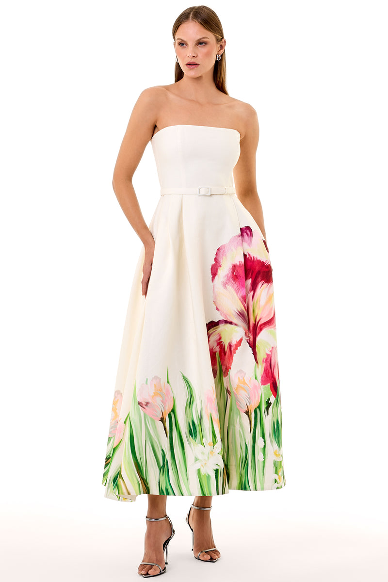 KYRA DRESS - ISLA IVORY FLORAL