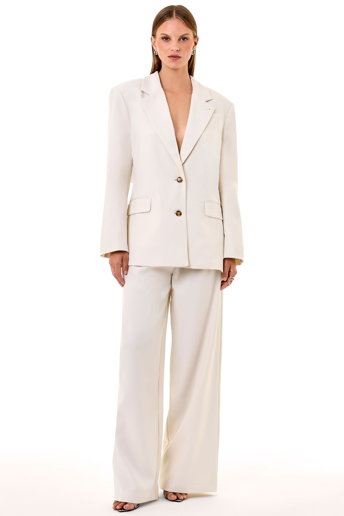 nadia dress ivory BLAZER Lamarie nadia