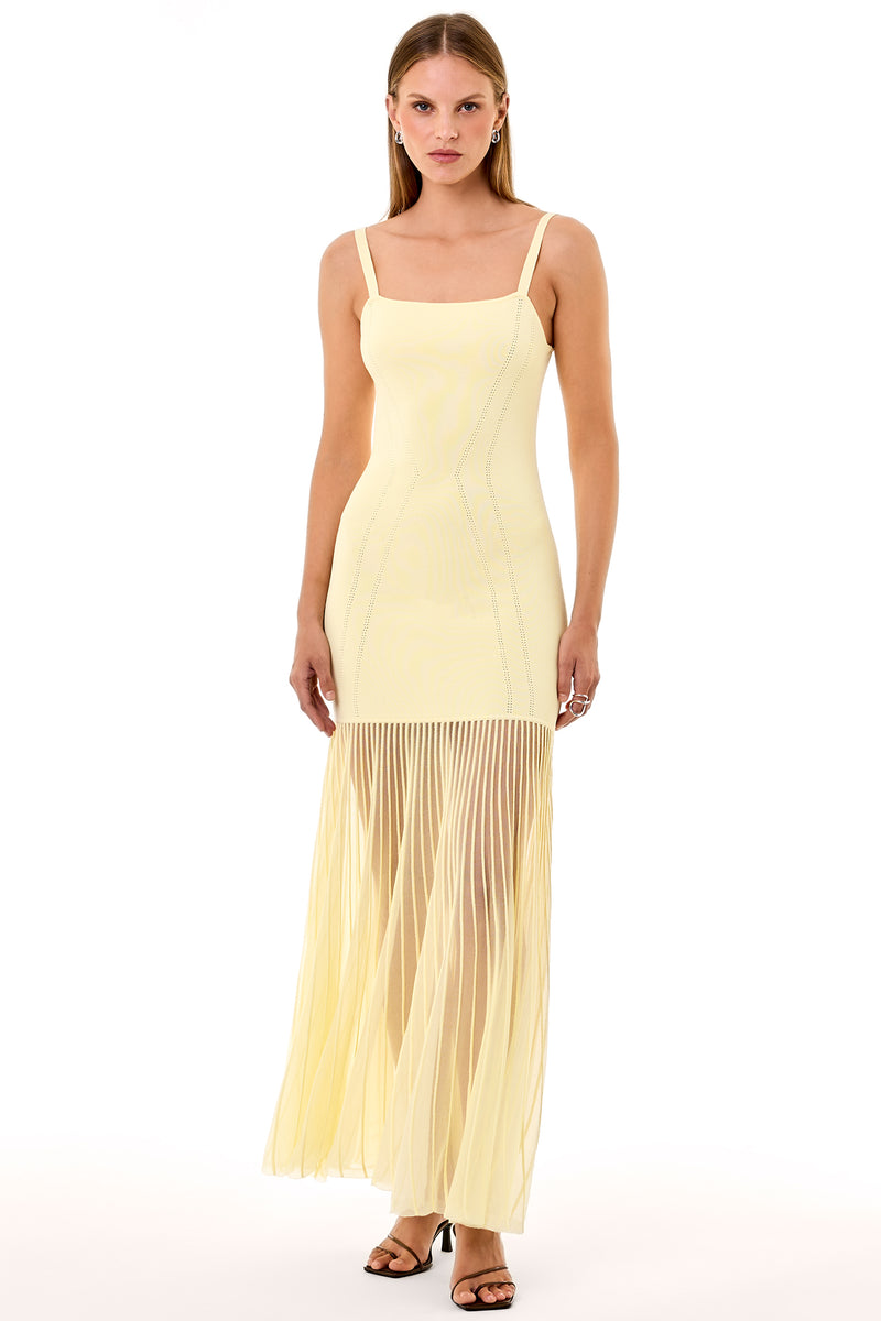 LYRA DRESS - BUTTER