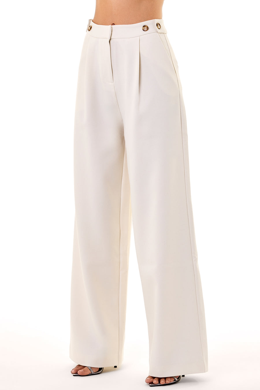 IMAN SUIT PANT - IVORY