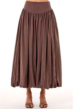 ZAIRA SKIRT - CHOCOLATE