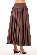 ZAIRA SKIRT - CHOCOLATE