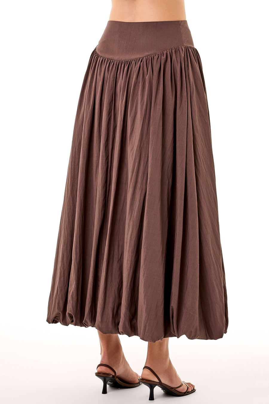 ZAIRA SKIRT - CHOCOLATE