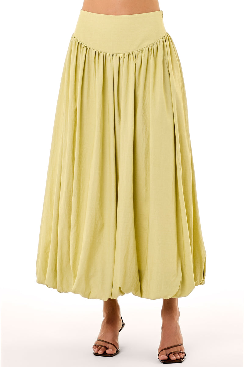 ZAIRA SKIRT - PISTACHIO