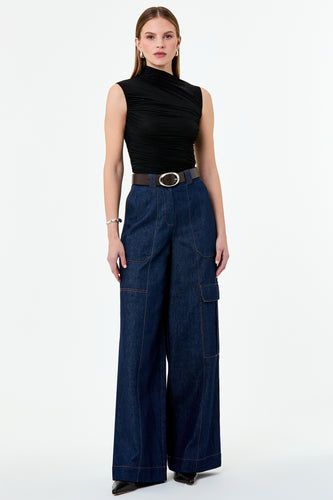 CALLIE TOP - BLACK