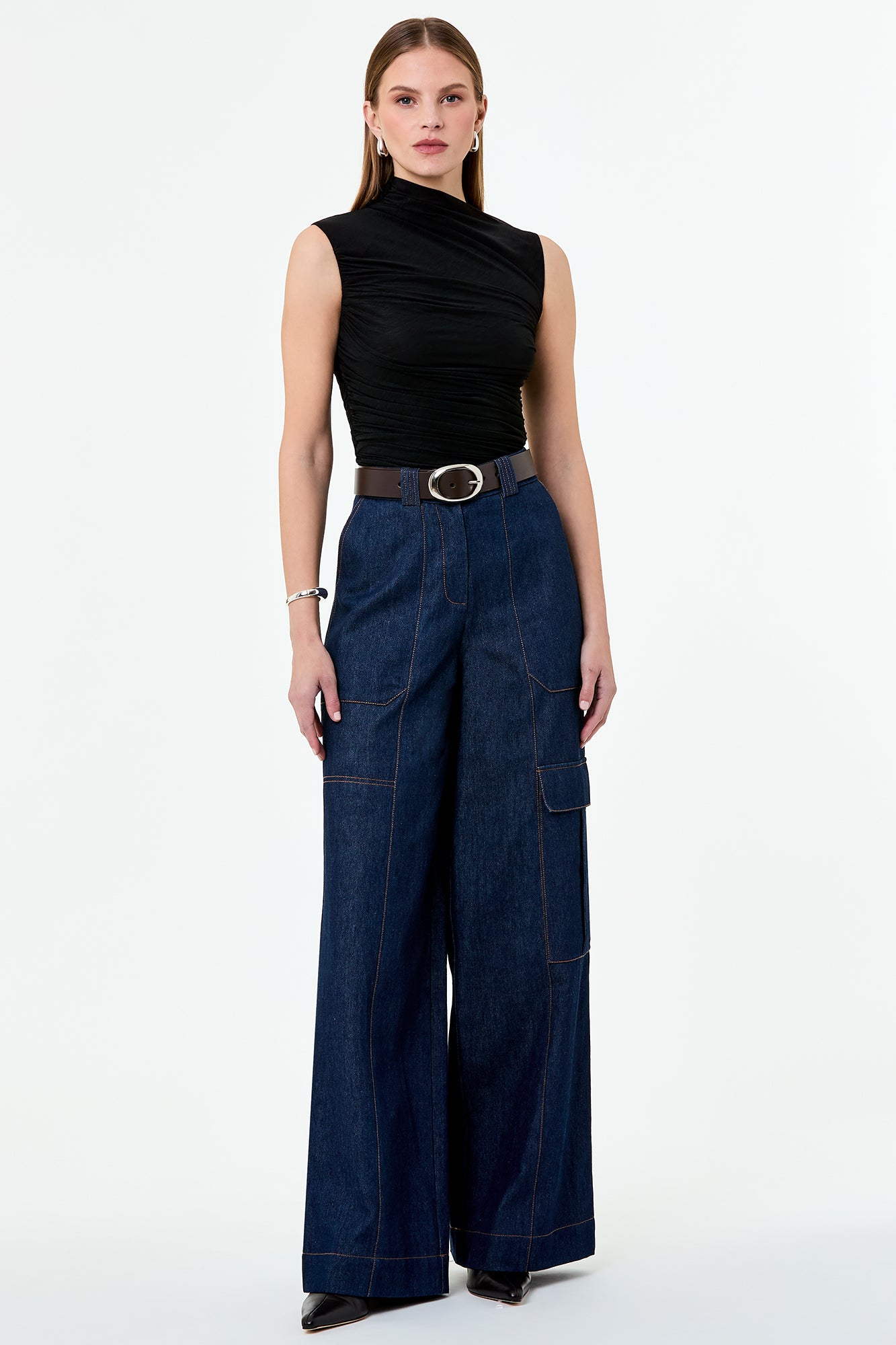 CALLIE TOP - BLACK