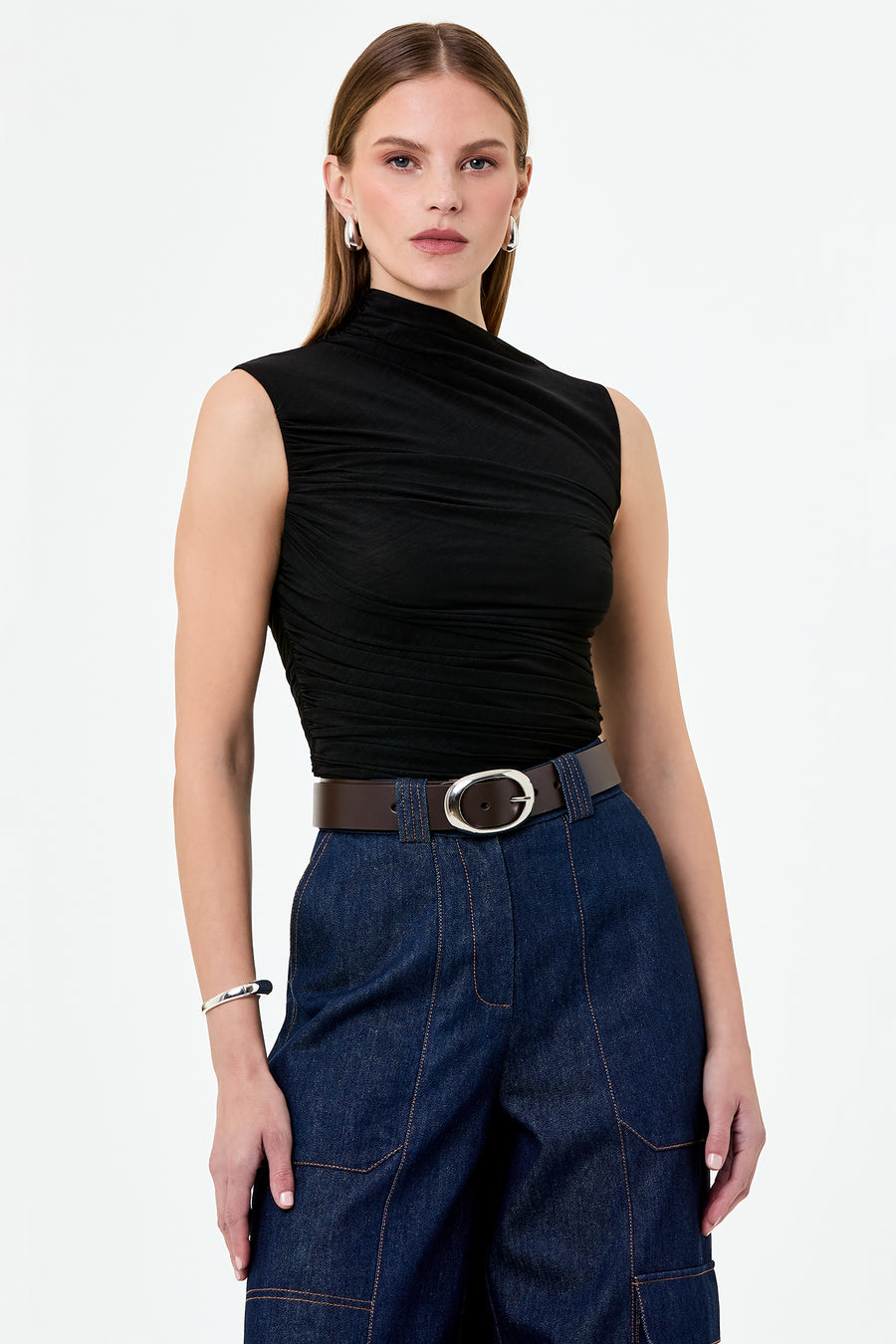 CALLIE TOP - BLACK