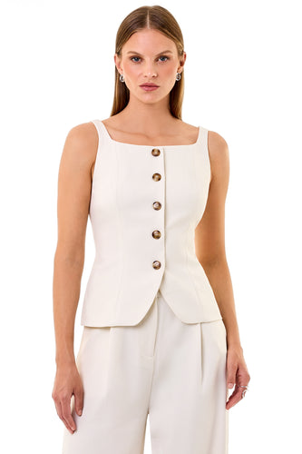 SABINA TOP - IVORY