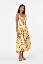 DRENICA DRESS - FALLEN ROSES