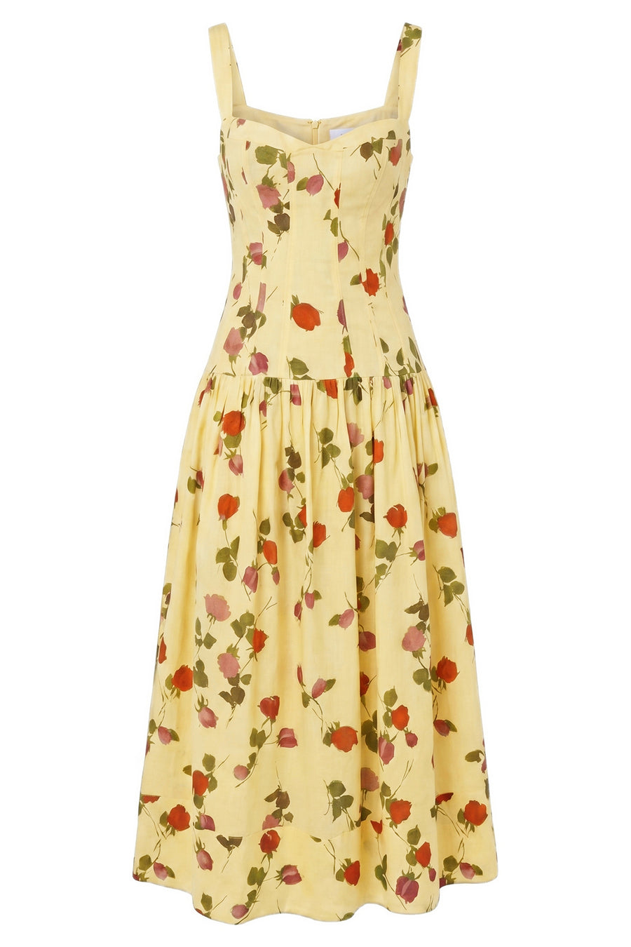 MAKENNA DRESS - FALLEN ROSES