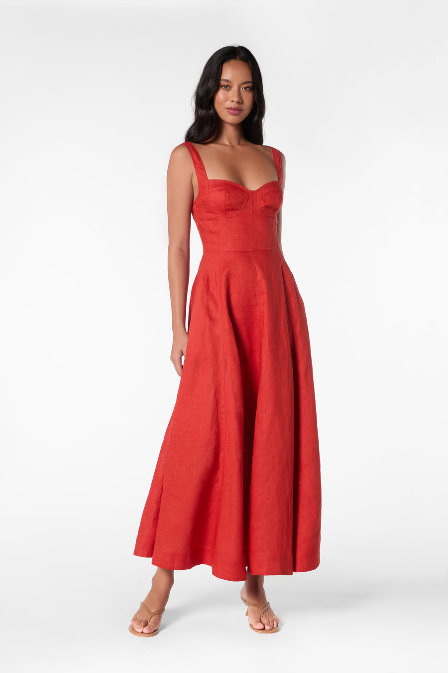 ANYA DRESS - PAPRIKA