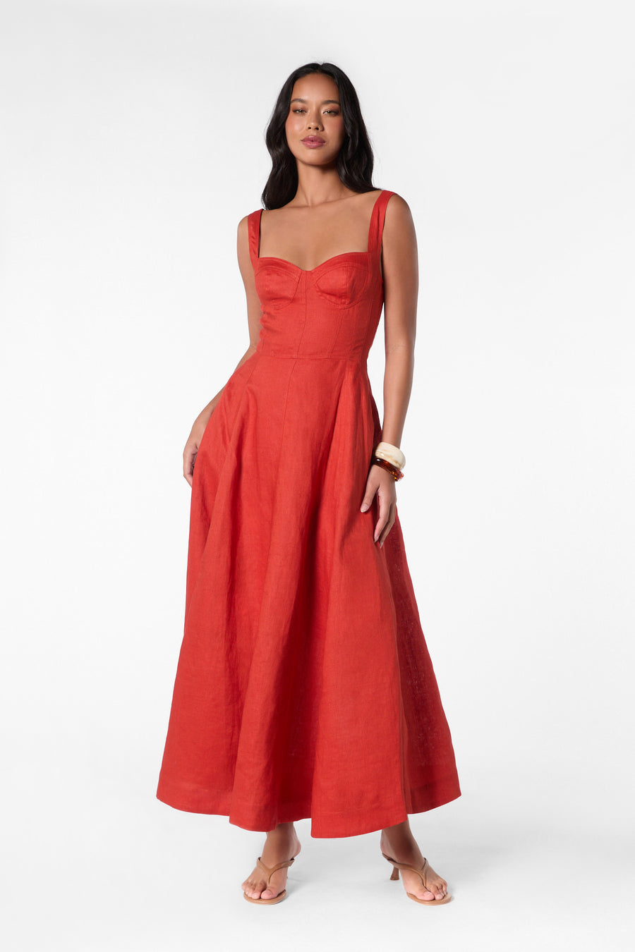 ANYA DRESS - PAPRIKA