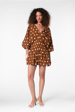 NICOLINE DRESS - SPICE IVORY POLKA DOT