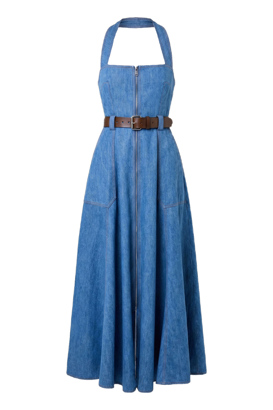 ANASTASIA DRESS - LIGHT WASH