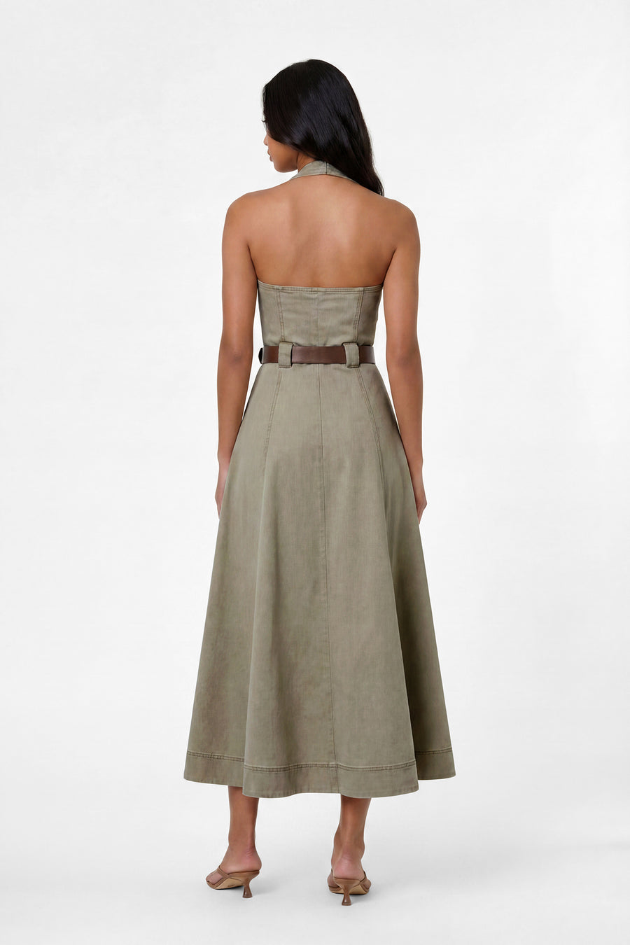 ANASTASIA DRESS - SAGE