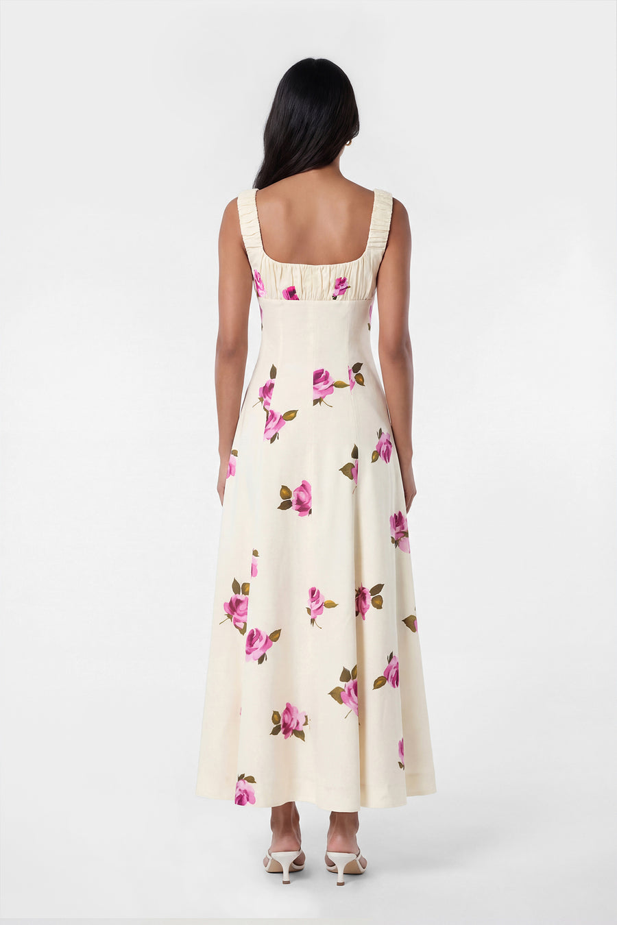 DINA DRESS - FLOATING ROSEBUDS