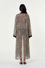 LYSANDRA ROBE - GRAPHIC ZEBRA