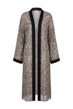 LYSANDRA ROBE - GRAPHIC ZEBRA