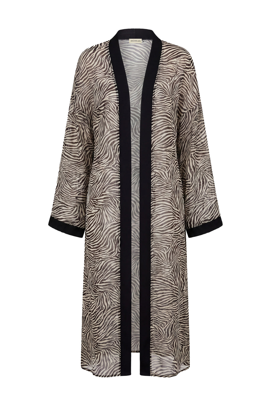 LYSANDRA ROBE - GRAPHIC ZEBRA