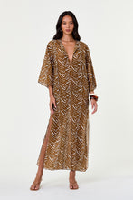 JOVANA DRESS - ABSTRACT ANIMAL