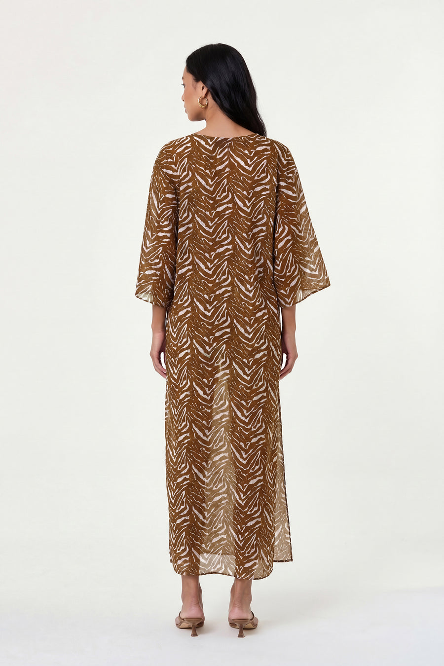 JOVANA DRESS - ABSTRACT ANIMAL