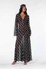 MARELLA DRESS - BLACK IVORY POLKA DOT