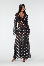 MARELLA DRESS - BLACK IVORY POLKA DOT