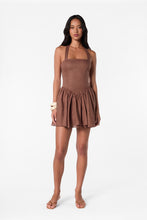 AMALIE DRESS - MOCHA